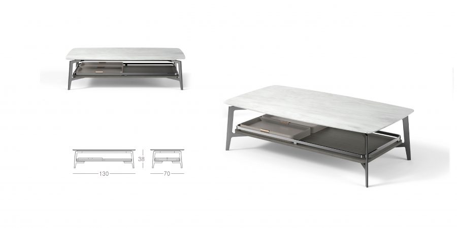 marble top center table