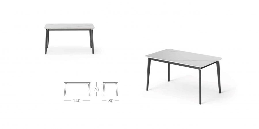 dash square dining table
